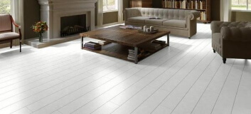 Panele podłogowe białe