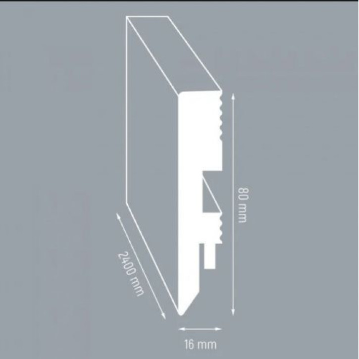 Listwa przypodłogowa D6015 - 2226015 Classen