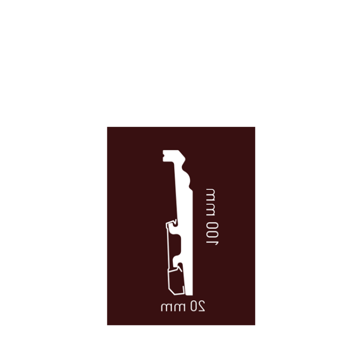 Listwa przypodłogowa P1030 Arbiton