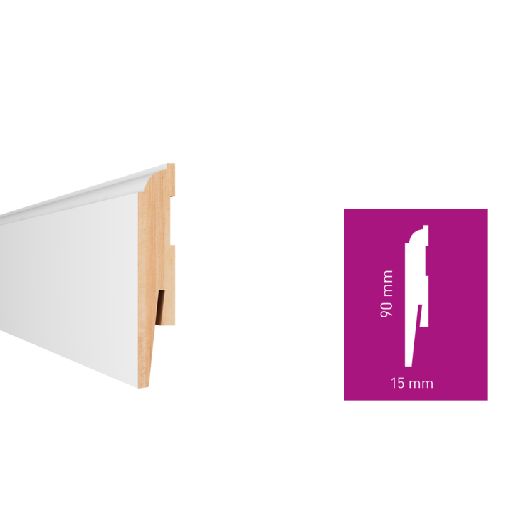 Listwa przypodłogowa MP0901 Arbiton