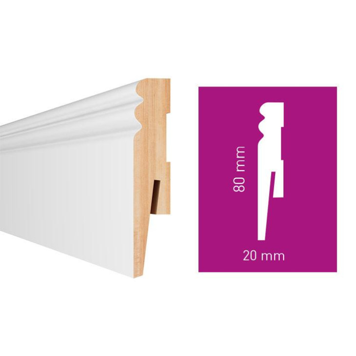 Listwa przypodłogowa MP0802 Arbiton