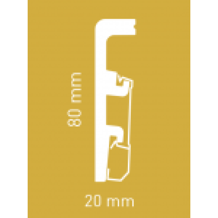 Listwa przypodłogowa 8 Arbiton