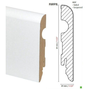 Listwa przypodłogowa FU91L 534157 Neuhofer Holz 
