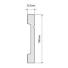 Listwa przypodłogowa W-LS-LPC-20-101-200 Cezar