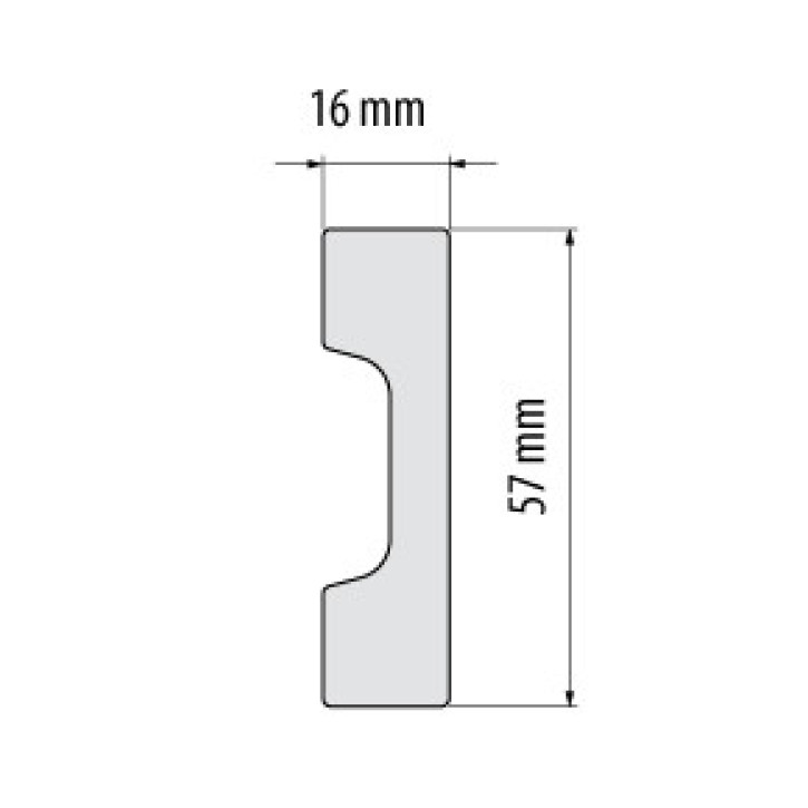 Listwa przypodłogowa W-LS-LPC-27-101-200 Cezar