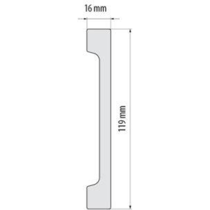 Listwa przypodłogowa W-LS-LPC-31-101-200 Cezar