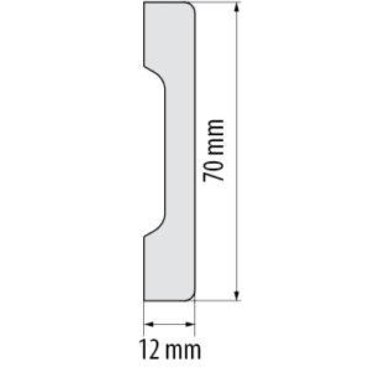 Listwa przypodłogowa W-LS-LPC-37-101-200 Cezar