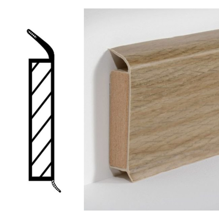 Listwa przypodłogowa 5107293 W428 Dollken-Weimar