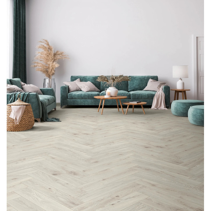 Panele laminowane 8HB5953X Krono Original Herringbone 8 Dąb Chantilly