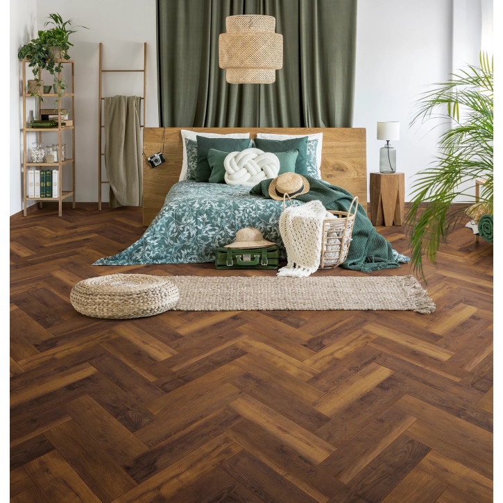 Panele laminowane 8HBK411X Krono Original Herringbone 8 Dąb Laguna
