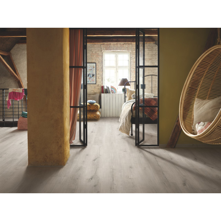 Panele winylowe V4431-40177 Pergo Glomma Pad Pro Dąb Szkocki Bialy