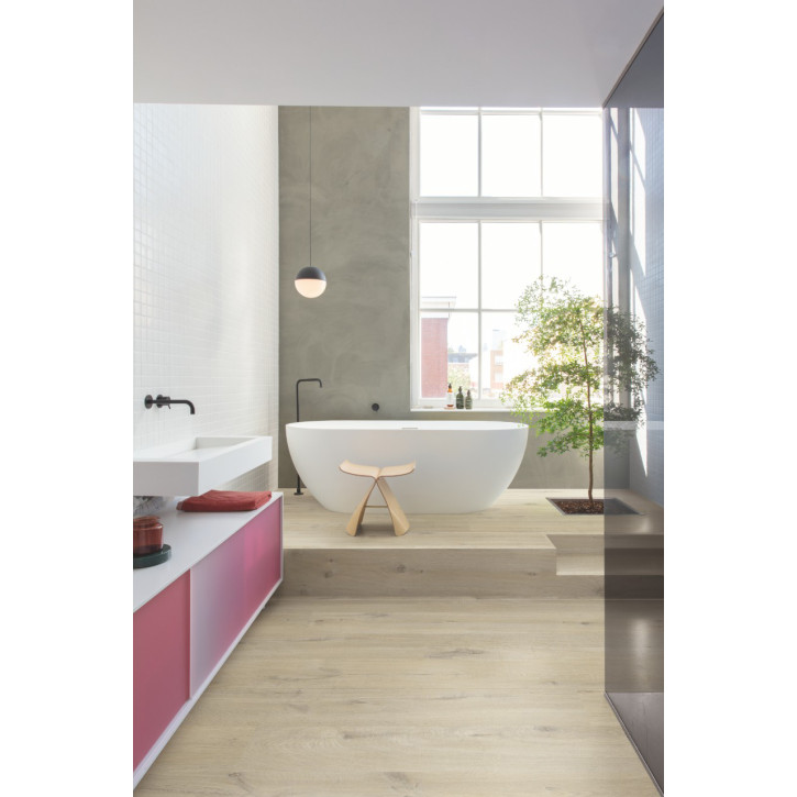 Panele winylowe AVMPU40103 Quick-Step Bloom Dąb bawelniany bezowy