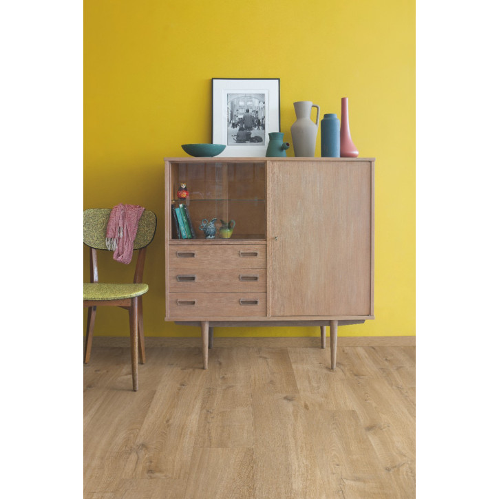 Panele winylowe AVMPU40104 Quick-Step Bloom Dąb bawelniany naturalny