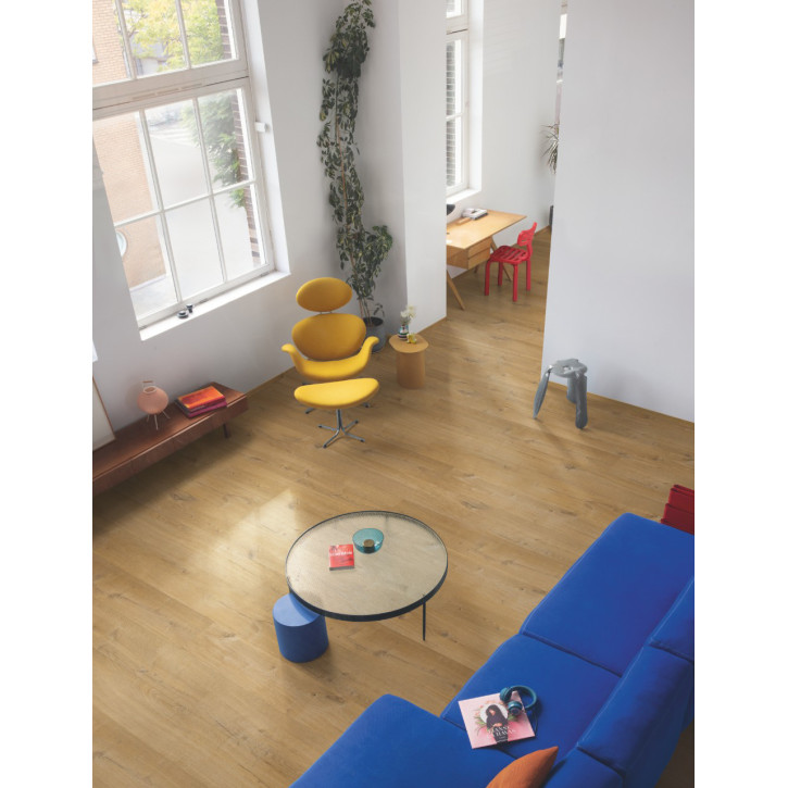 Panele winylowe AVMPU40203 Quick-Step Bloom Dąb bawelniany gleboka natura