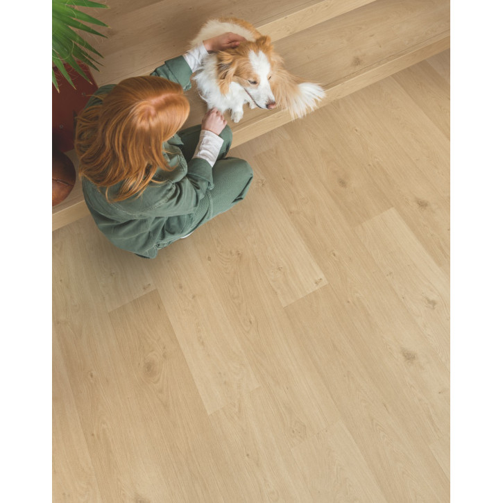 Panele winylowe AVSPT40321 Quick-Step Blos base Dąb coast bezowy