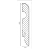 Listwa przypodłogowa FU077L 548459 Neuhofer Holz