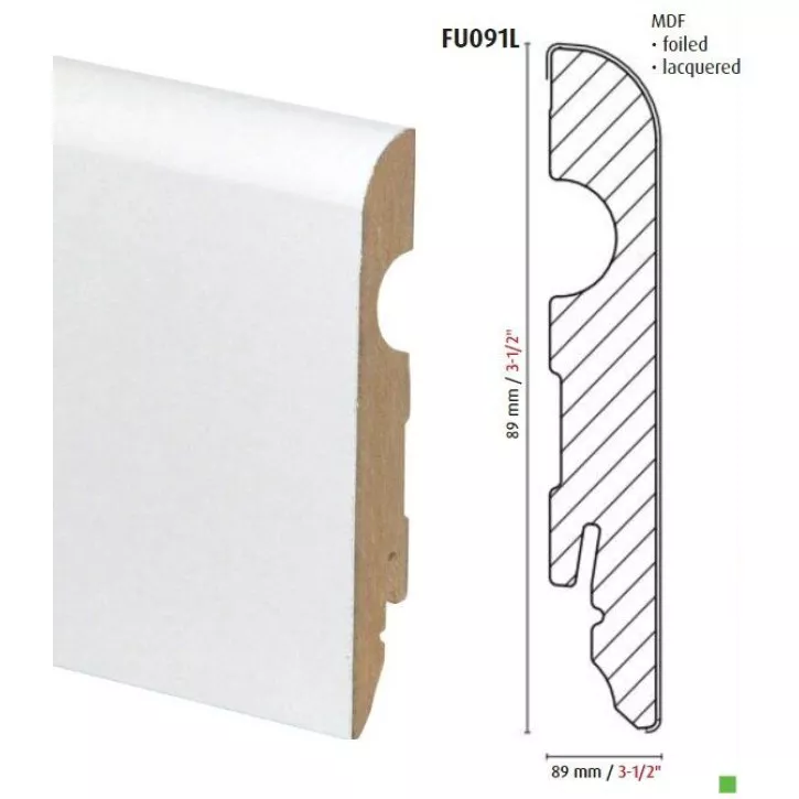 Listwa przypodłogowa FU91L 534157 Neuhofer Holz