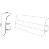 Listwa przypodłogowa W-PC-PR-P156-250 Cezar Listwa przypodłogowa W-PC-PR-P156-250 Cezar