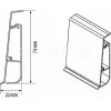 Listwa przypodłogowa W-PC-HLP-P089-250 Cezar