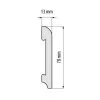 Listwa przypodłogowa W-LS-LPC-11-101-200 Cezar