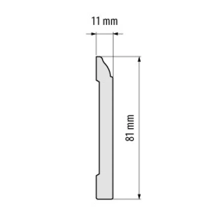 Listwa przypodłogowa W-LS-LPC-15-101-200 Cezar