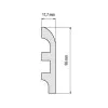 Listwa przypodłogowa W-LS-LPC-19-101-200 Cezar
