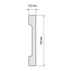 Listwa przypodłogowa W-LS-LPC-20-101-200 Cezar