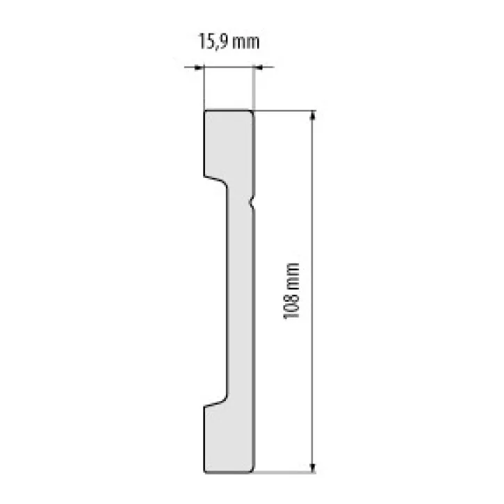 Listwa przypodłogowa W-LS-LPC-20-101-200 Cezar