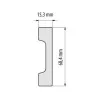 Listwa przypodłogowa W-LS-LPC-23-101-200 Cezar