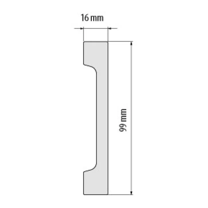 Listwa przypodłogowa W-LS-LPC-29-101-200 Cezar