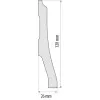 Listwa przypodłogowa W-LS-LPC-34-101-244 Cezar