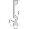 Listwa przypodłogowa W-LS-LPC-29LE-101-244 Cezar