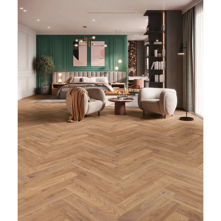 Panele laminowane 8HBK450X Krono Original Herringbone 8 Dąb Firebrand Panele laminowane 8HBK450X Krono Original Herringbone 8 Dąb Firebrand