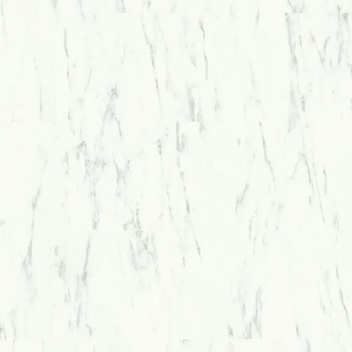Panele winylowe AVSTU40136 Quick-Step Marmur Carrara biel